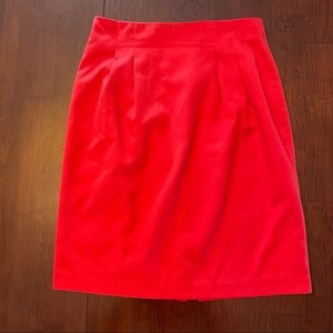Vintage Retro red pencil skirt from Easy Pieces in size 12.